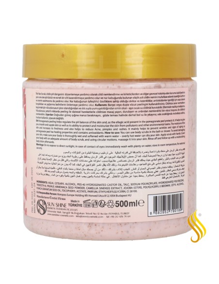 Lorenti Peeling Scrub 500 ml Pommegranade